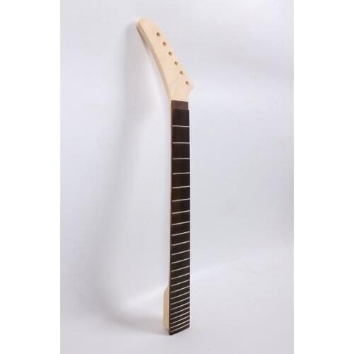 Reverse Banana Head Guitar Neck Banana Style Reversed Headstock 22 Fret 25.5'' EBONY FINGERBOARD