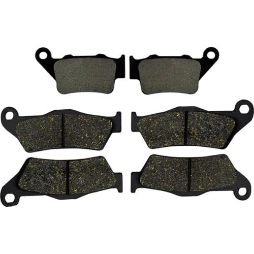 Motorcycle Front + Rear Brake Pads Disks for Yamaha XT660Z Tenere Non ABS 2008-2016 XT660 Z XT 660 Z LT181-181-208