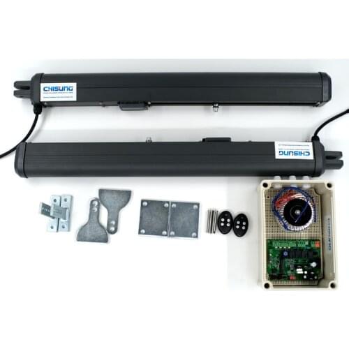 Automatic swing Door Operators L2 24VDC garage door motor double arms length 2.5m for electric gate remote control