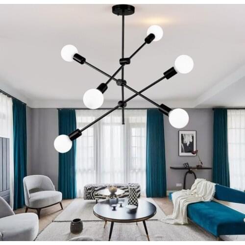 Modern Simple E27 Pendant light lamp LED dinning bedroom foyer gold Nordic Minimalist Restaurant Hanging lamp light