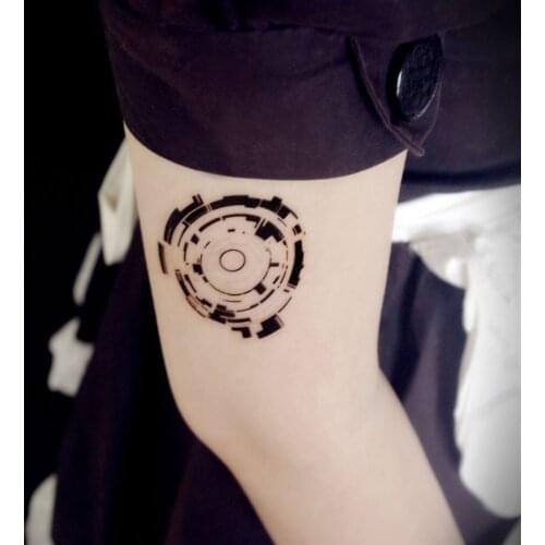 Magical Girl Lyrical Nanoha Mobile magic Tattoo cosplay Sticker XR090