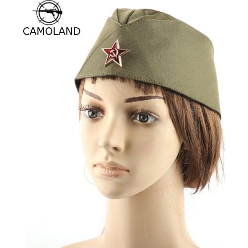 CAMOLAND Sailor Hat Women Dance Boat Caps Pentagram Soviet Badge Navy Hats Unisex Military Cap Party Cosplay Berets Cap