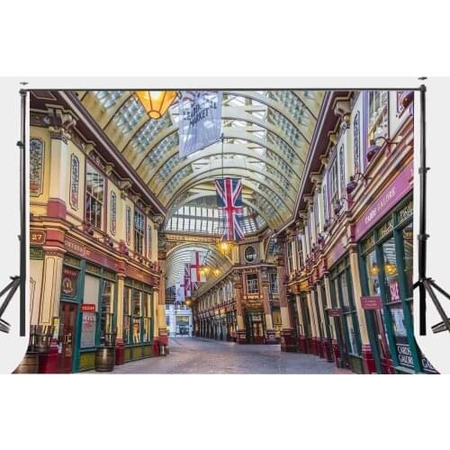 150x210cm Modern City Scene Backdrop Empty Street Photography Background Studio Props