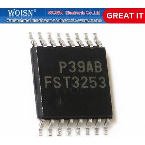 2pcs/lot FST3253MTCX FST3253 TSSOP-16 Dual 4:1 Multiplexer/Demultiplexer Bus Switch new and orginal In Stock