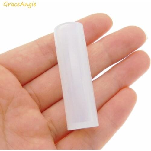 GraceAngie 5pcs Cylinder multi type Silicone Molds DIY Necklace Pendant Charms Making Epoxy Resin Jewelry Craft Tools