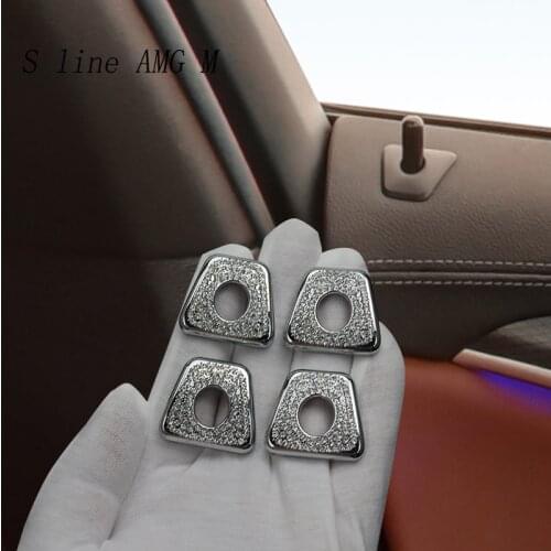 Car Doors Latch Lifter Door Pin Sequins For BMW 5 series G30 G38 Interior Door Lock Bolt Decoration diamond Stickers Accessories