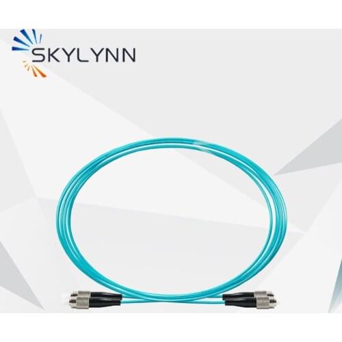FC/UPC Duplex OM3 Fiber Optic Patch Cord, 30 PCS 2 Meter DX Core 2.0mm Cable Aqua LSZH Jacket Optical Jumper