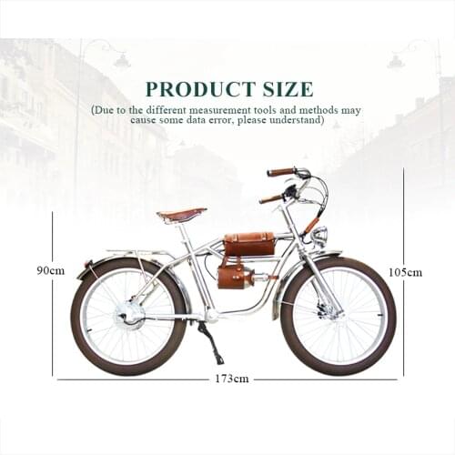 E bike 500W Retro Bike Cruiser Electric Bike 24*3.0 Electric Bicycle Classic Vintage electric bike
