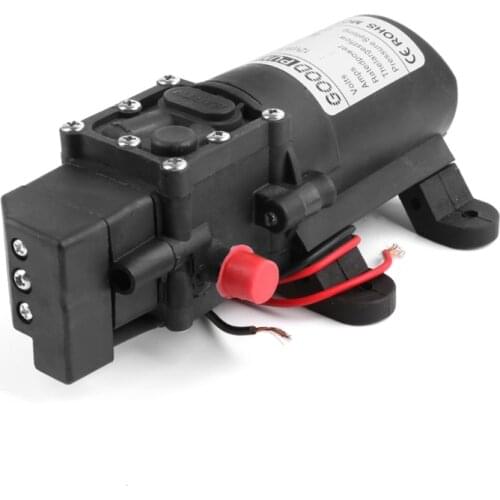 12V 72W High Pressure Micro Diaphragm Water Pump Automatic Switch Smart Type