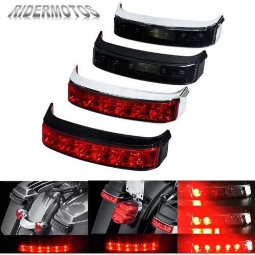 Motorcycle Saddlebag Luggage Tail Turn Signal Light Run Brake Flowing Lamp For Harley Touring Road King FLHR FLHRXS 2014-2019