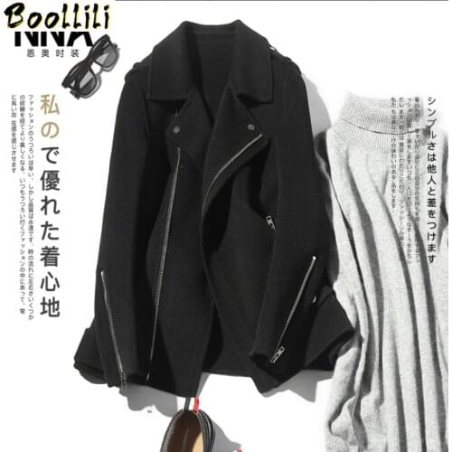 Boollili 100% Wool Coat Men Korean Double-sided Man Jacket Blazer Collar Mens Coats and Jackets Abrigo Hombre