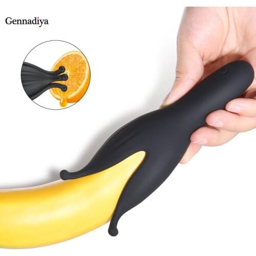 Male Masturbator 10 Speed Glans Stimulator Man Delayed Ejaculation Penis Masturbation Trainer Vibrator Sex Product For Adult Toy