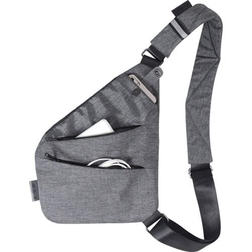 New Mens Digital Storage Sunday Bag Crossbody Outdoor Sports Waist Close-Fitting Shoulder Anti-Theft Package Customization