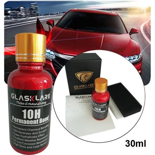 30ML 9H Car Polish Super Hydrophobic Glass Coating Motorcycle Paint Anti-scratch Detailing Glass Coat Car Wrap Liquid Coating
