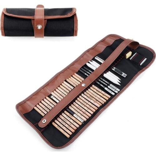 High Quality Professional Drawing Artist Kit Set Pencils Sketch Charcoal Beginner Sketch School Office Drawing Supplies Art Tool