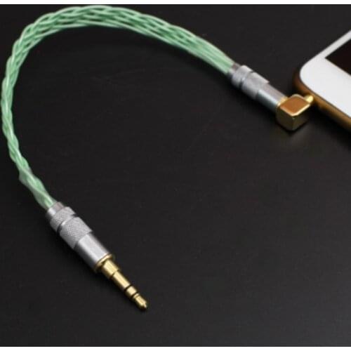 3.5mm Aux Auxiliary Hifi Audio Cable for Headphones Car/Home Stereos IPhone