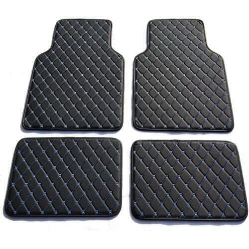 WLMWL General leather car mat for Volkswagen All Models polo golf 7 tiguan touran jetta CC beetle vw auto accessories