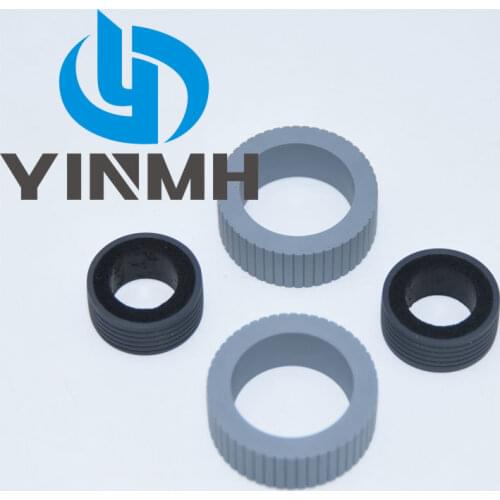10 Sets Pickup Roller Brake Roller Tires for Fujitsu fi-6130 fi-6130Z fi-6140 6140Z 6230 fi-6230Z fi-6240 fi-6240Z PA03540-0001