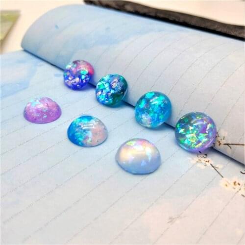 10pcs 15mm Cabochon Resin Round Cabochons 20mm DIY Jewelry Making