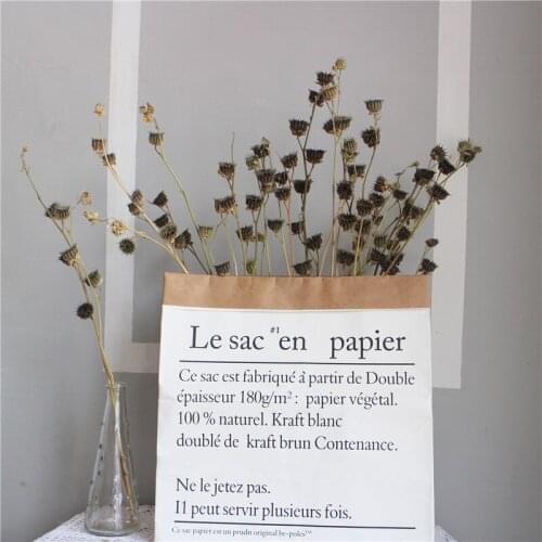 10pcs Dried flowers Bunch Decor Flower Bouquet Natural Dried Flower Christmas Valentines Day Gift