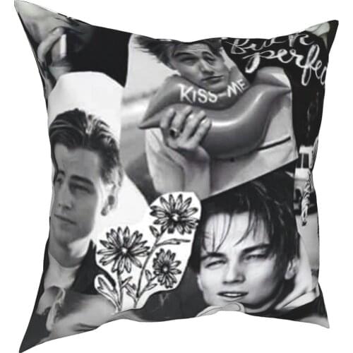 2021 high-quality movie characters Handsome Collage Pillowcase Soft Fabric Cushion Cover Decorative Throw Pillow Case Cover