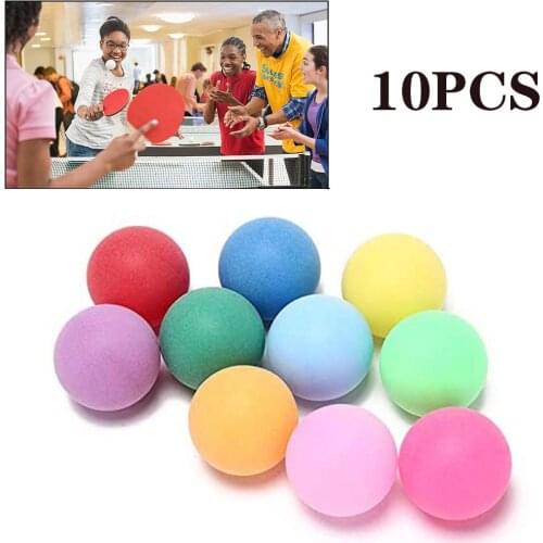 50/25/10Pcs/Pack Colorful Ping Pong Balls Sports 40mm Entertainment Table Tennis Balls Game tenis de mesa шарики для пинг понга