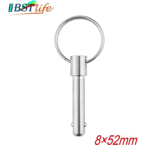 8mm Stainless Steel 316 Marine Grade Double Ball Quick Release Pin for Boat Bimini Top Deck Hinge Marine Boat