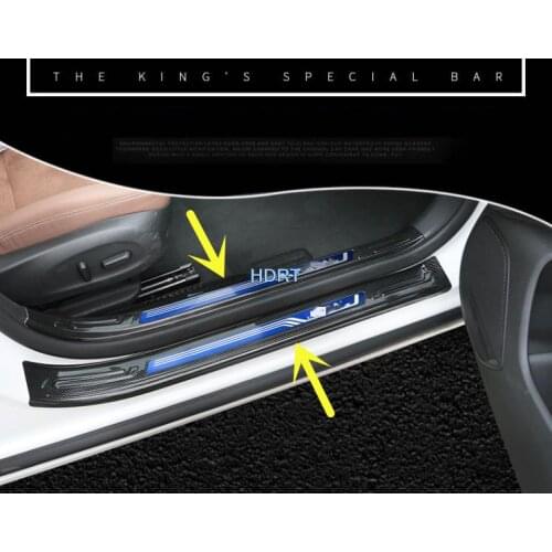 Car Welcome Pedal Threshold Strip Door Sill Strip For Buick Regal 2009 2010 2011 2012 2013 2014 2015 2016 2017 2018 2019 8pcs