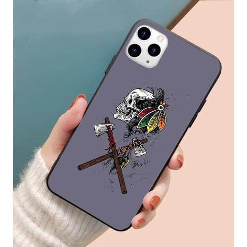 Go Chicago soft TPU border phone case for iphone 11PRO 11PROMAX 11 X XS XR XSMAX 6 plus 7 7plus 8 8plus cover