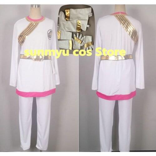 Free Shipping!Hyakujuu Sentai Gaoranger Sae Taiga Furabiijo GaoWhite Cosplay Costume,Size customizable Halloween Wholesale