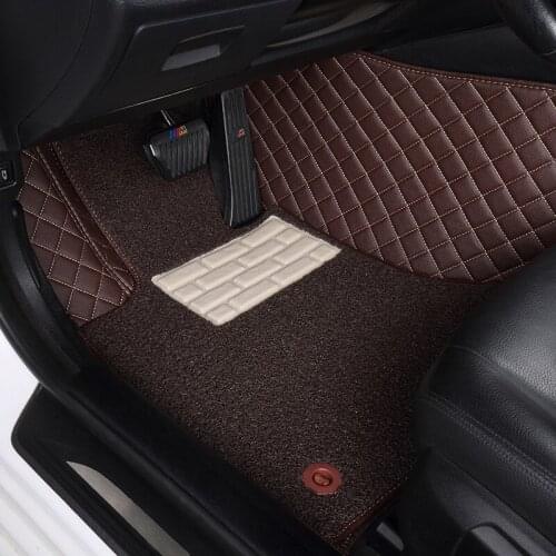 Myfmat custom leather car floor mats for Hyundai ix30/35 Sonata ELANTRA Terracan Tucson Accent SantaFe i25 MOINCA MISTRA Coupe