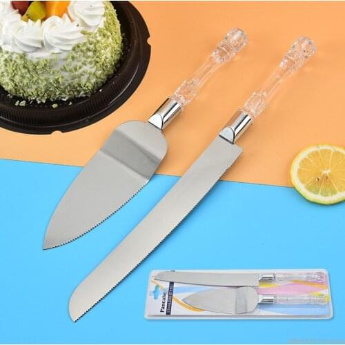 Name + date can be customized, exquisite wedding supplies, birthday gifts, cake knife and shovel, wedding gift sets