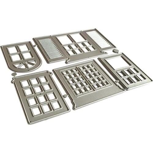 New Multi-Window Style Carbon Steel Cutting Dies DIY Scrapbooking Photo Album Embossing Paper Cards Making Stencil Decorative