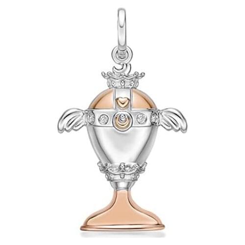 Japanese Anime Rainbow Moon Chalice Proplica Charms Pendant Jewelry 925 Sterling Silver Necklace Choker For Women Girls Gifts