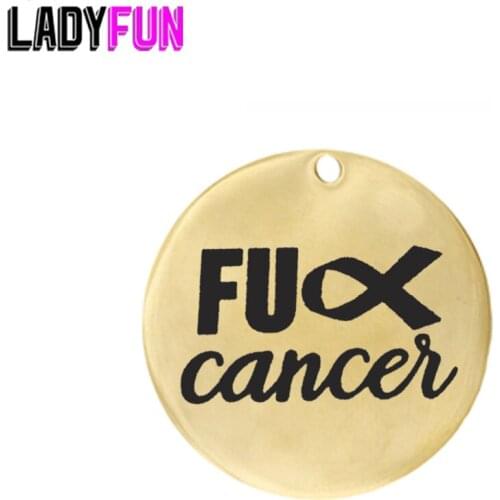 Cancer Charms Stainless Steel Charm Fur Cancer Pendant Wholesale Jewelry Lots Handmade Accessories