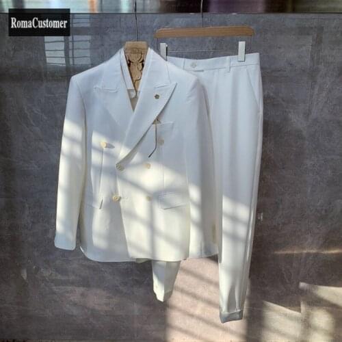 Мужские свадебные костюмы RomaCustomer China At AliExpress
