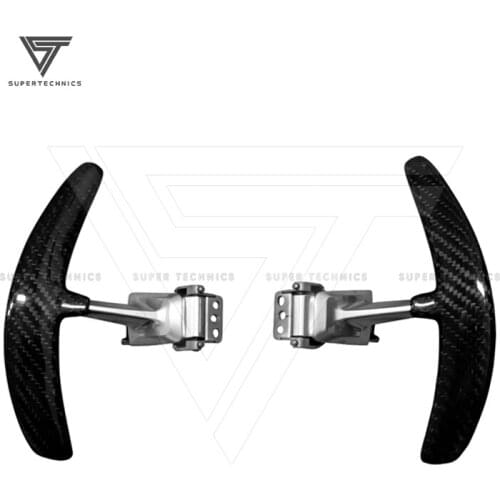 Dry Carbon Fiber Interior Shift Paddles For Porsche Macan