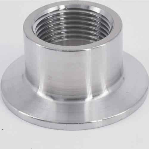 3/4" BSPT Female x 1.5" Tri Clamp SUS 304 Stainless Steel Sanitary Coupler Fitting Home Brewing Beer Short-Type