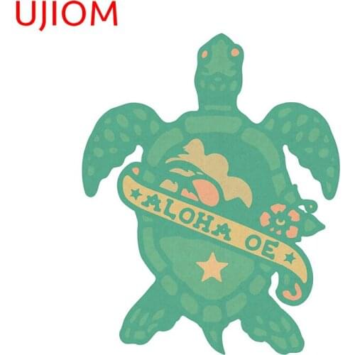 UJIOM Tortoise Toilet Sticker Waterproof Home Decoration Living Room Decor Wallpaper Wall Stickers Bathroom Decor Poster Decals