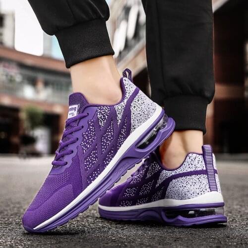 Women Sneakers Plus Size 45 46 Summer Comfort Breathable Unisex Air Cushion Running Shoes 2021 New Light Men Vulcanized Shoes