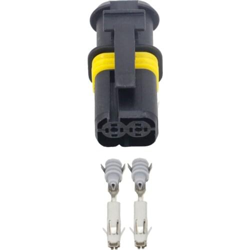 2-pin waterproof car connector connector with terminal plug DJ7028A-1.5-21 2P