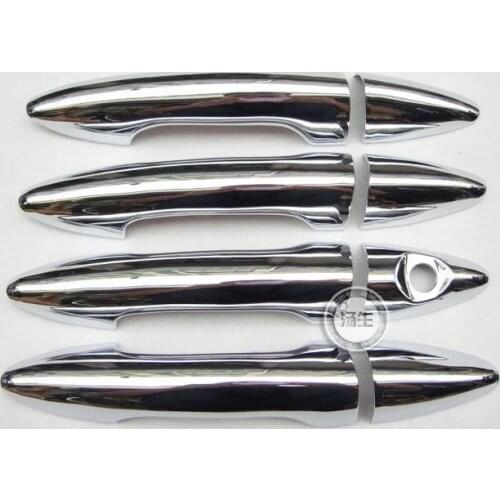 Fit for Kia Rio/K2 2011-2012 ABS Chrome Door Handle Cover 8pcs