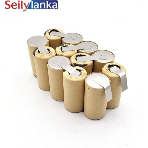 3000mAh Battery Rebuild Pack For FESTOOL 14.4V TDD BPH14.4T 4000mAh Ni-MH Heavy duty