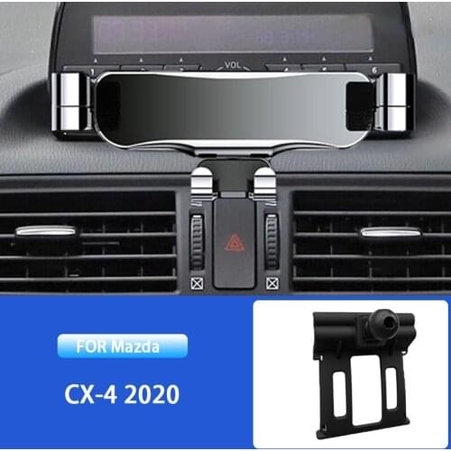 Car Mobile Phone Holder For Mazda CX-4 CX 4 CX4 2020 Air Vent GPS Mounts Stand Gravity Navigation Bracket Car Accessories