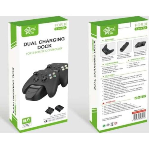 Fast Charger For ONE Controller Dual Charging Dock Charger + 2pcs Rechargeable Battery Controller Battery Stander For