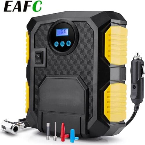 Digital Tire Inflator DC 12 Volt Car Portable Air Compressor Pump 150 PSI Car Air Compressor for Car Bicycles Motorcycles
