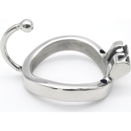 DIY Anal Hook Lock Male Ring Male Chastity Cock Camber Cage Accessories Lock Penis Ring for Chastity Devices