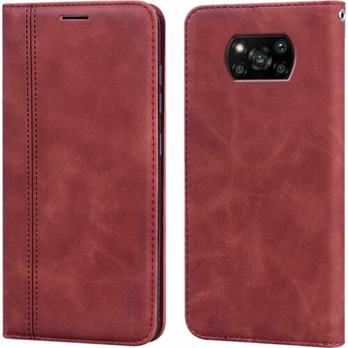 Leather Flip Case For Xiaomi Mi 10T Pro Note 10Lite Etui on Redmi 9C 9A 9AT 8A 7A Note 9T 9S Wallet Cover POCO F3 M3 X3 NFC Pro