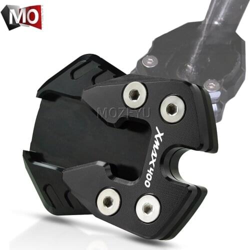 Motorcycle Mount Foot Stand Center stand Extension Enlarger Pad For YAMAHA XMAX400 X-MAX400 XMAX X-MAX X MAX 400 2017 2018 2019