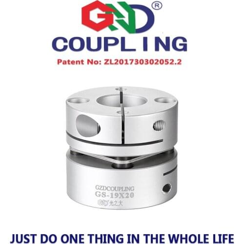GS shaft couple aluminum alloy clutch 3 6mm single diaphragm clamp series coupling